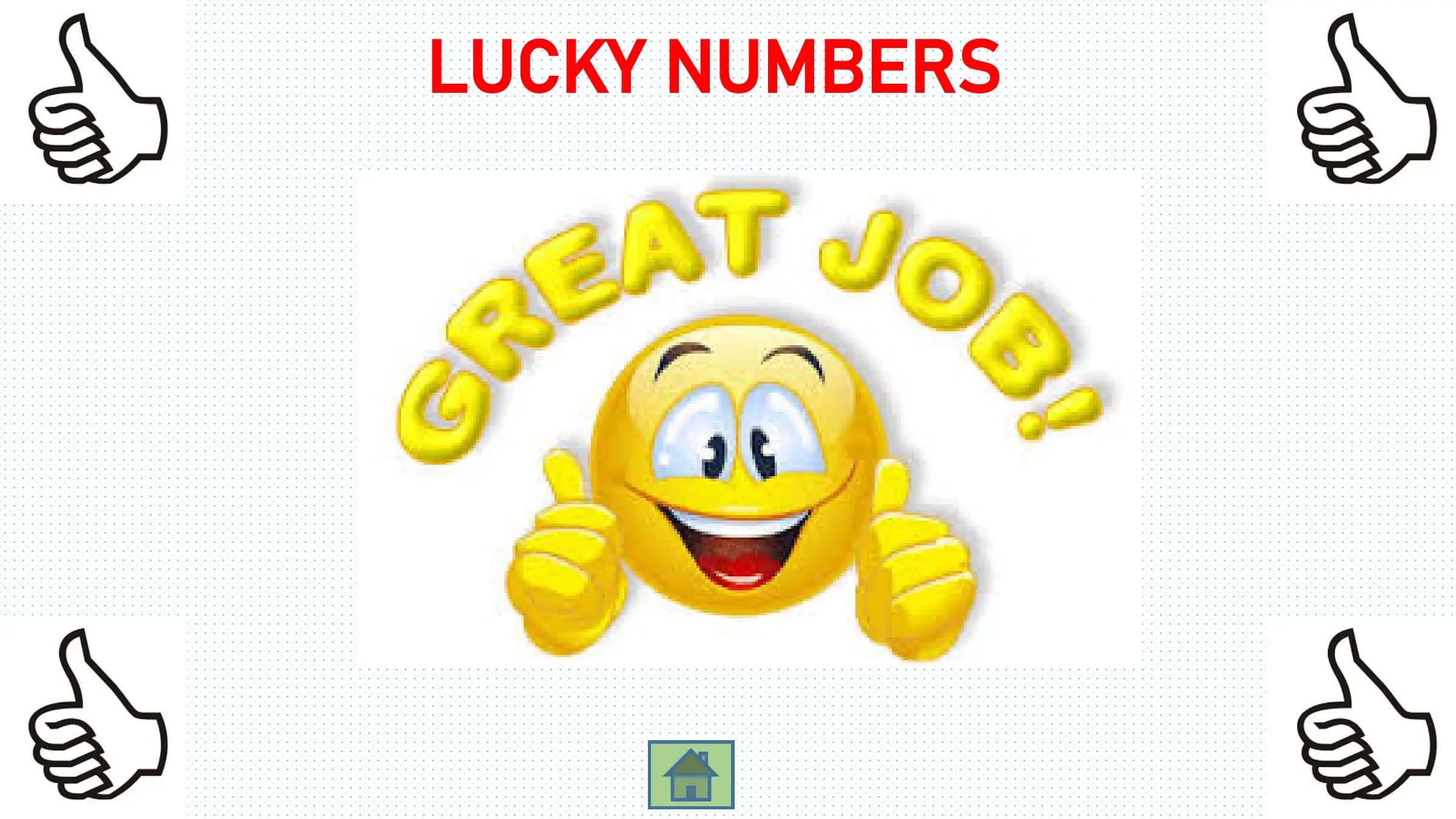 LUCKY NUMBERS