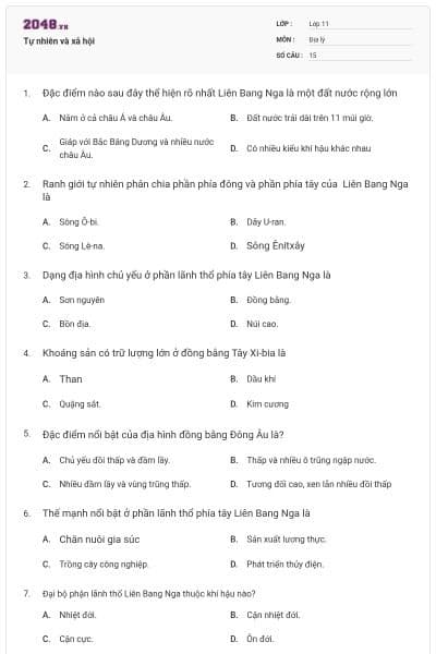 Tự nhiên và xã hội