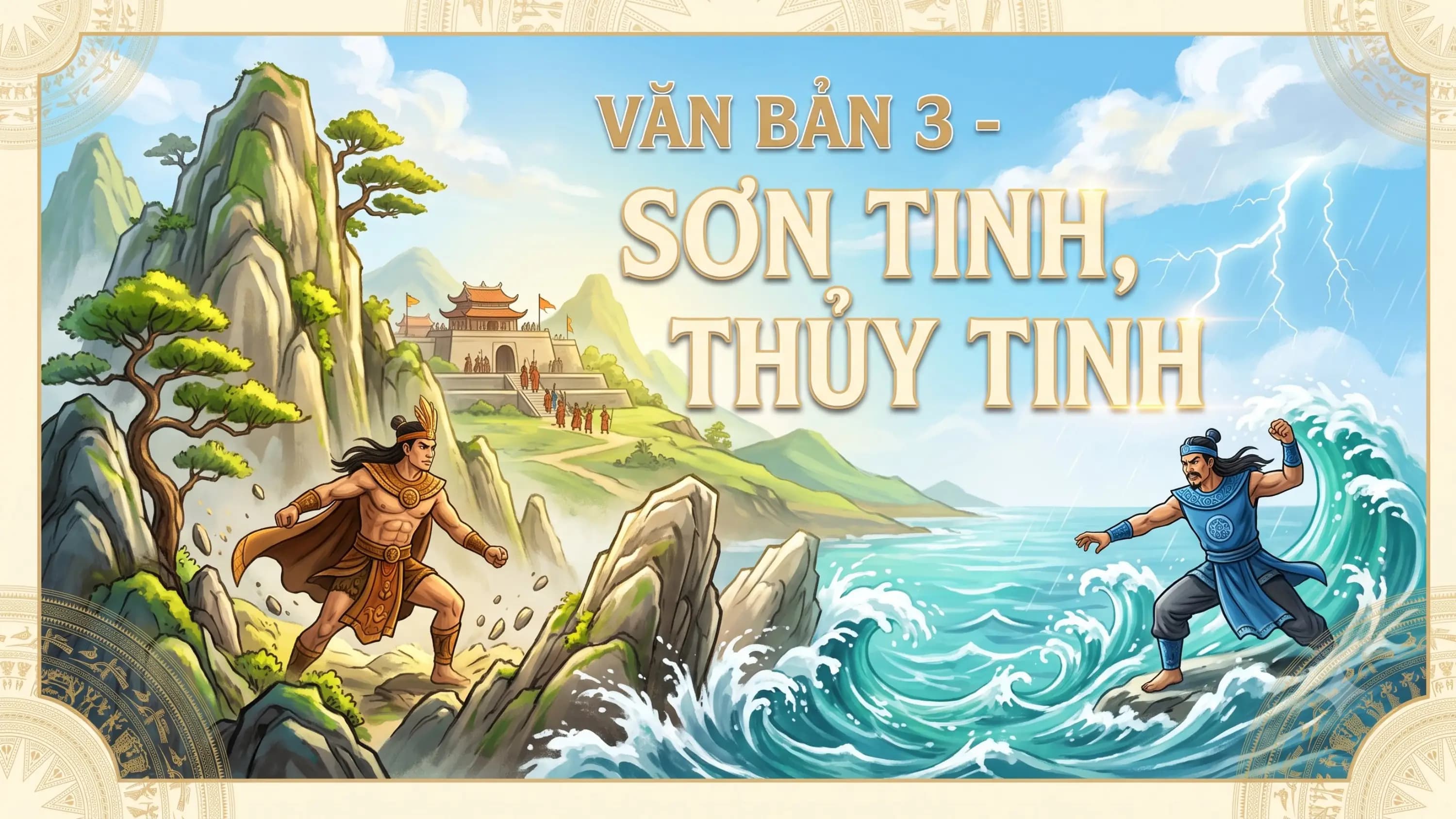 Bài giảng Văn 9 Sơn Tinh - Thủy Tinh