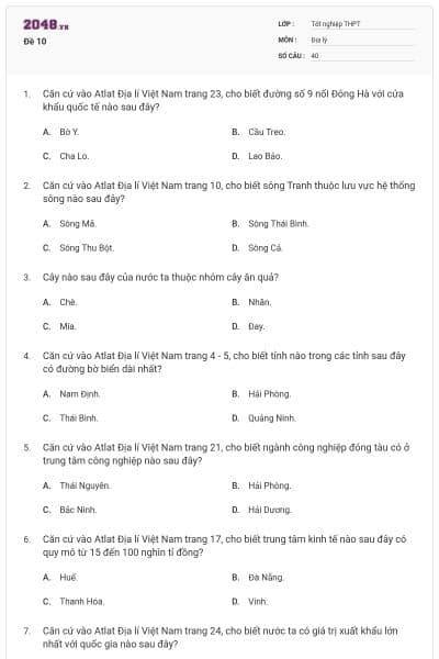Đề 10