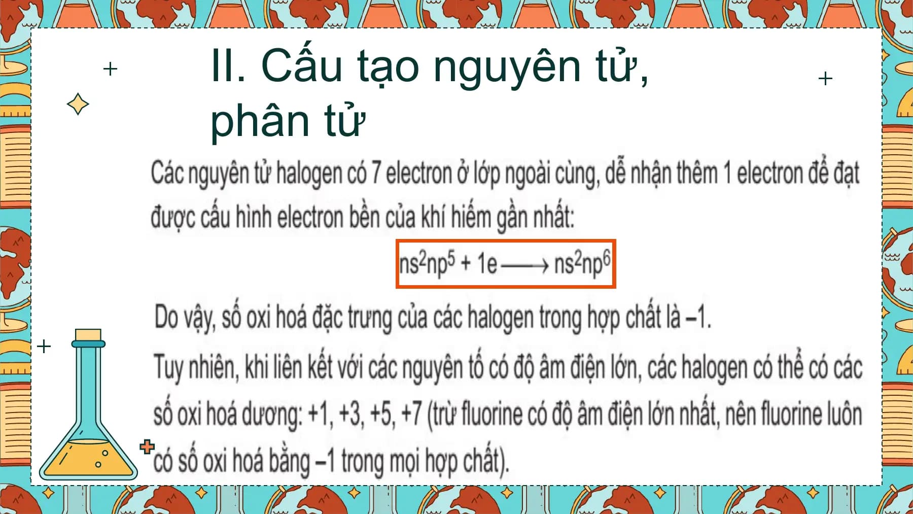II. Cấu tạo nguyên tử,
phân tử