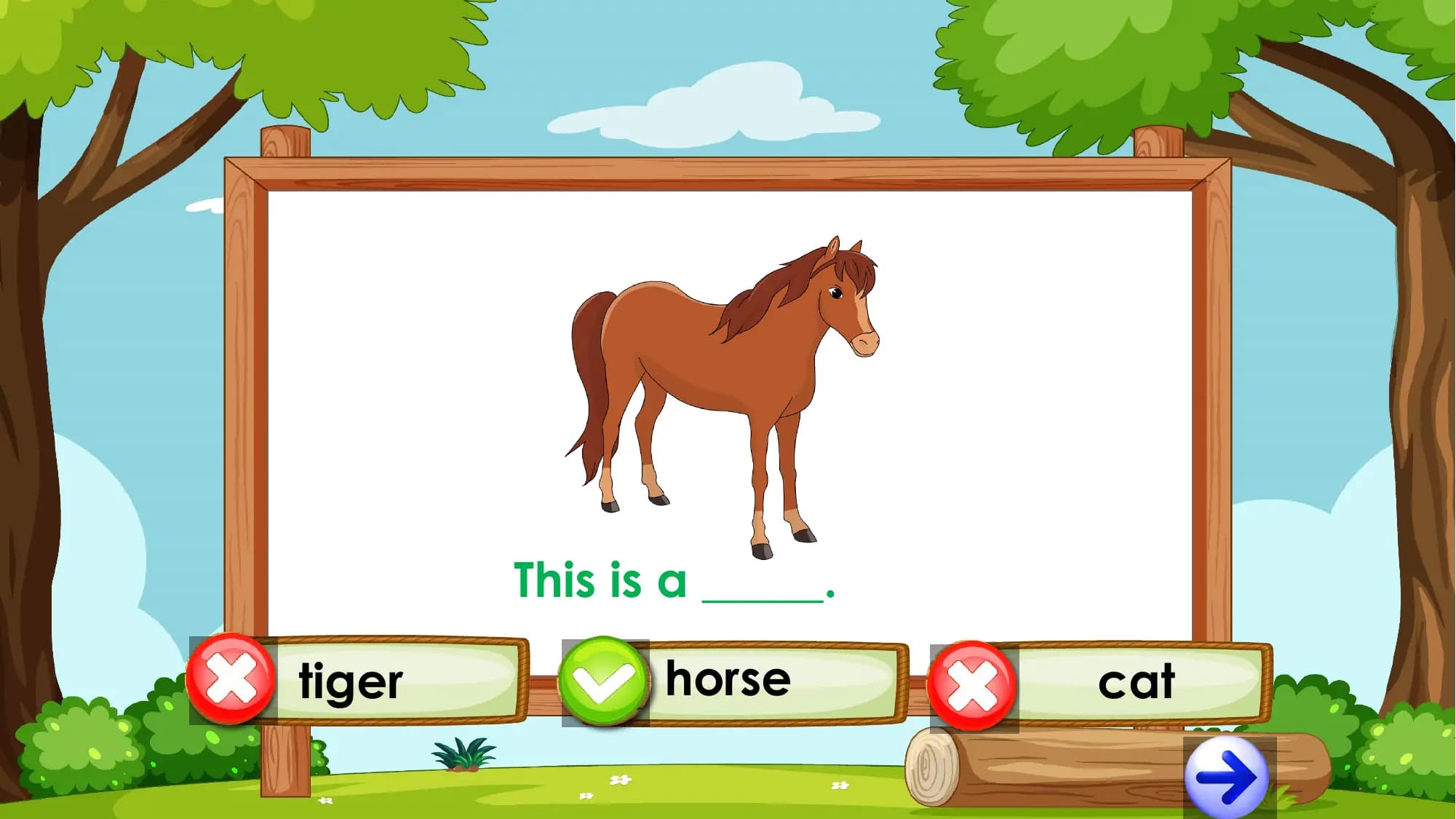 This is a _____.

tiger horse cat