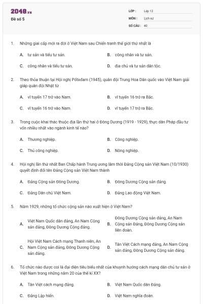 Đề số 5