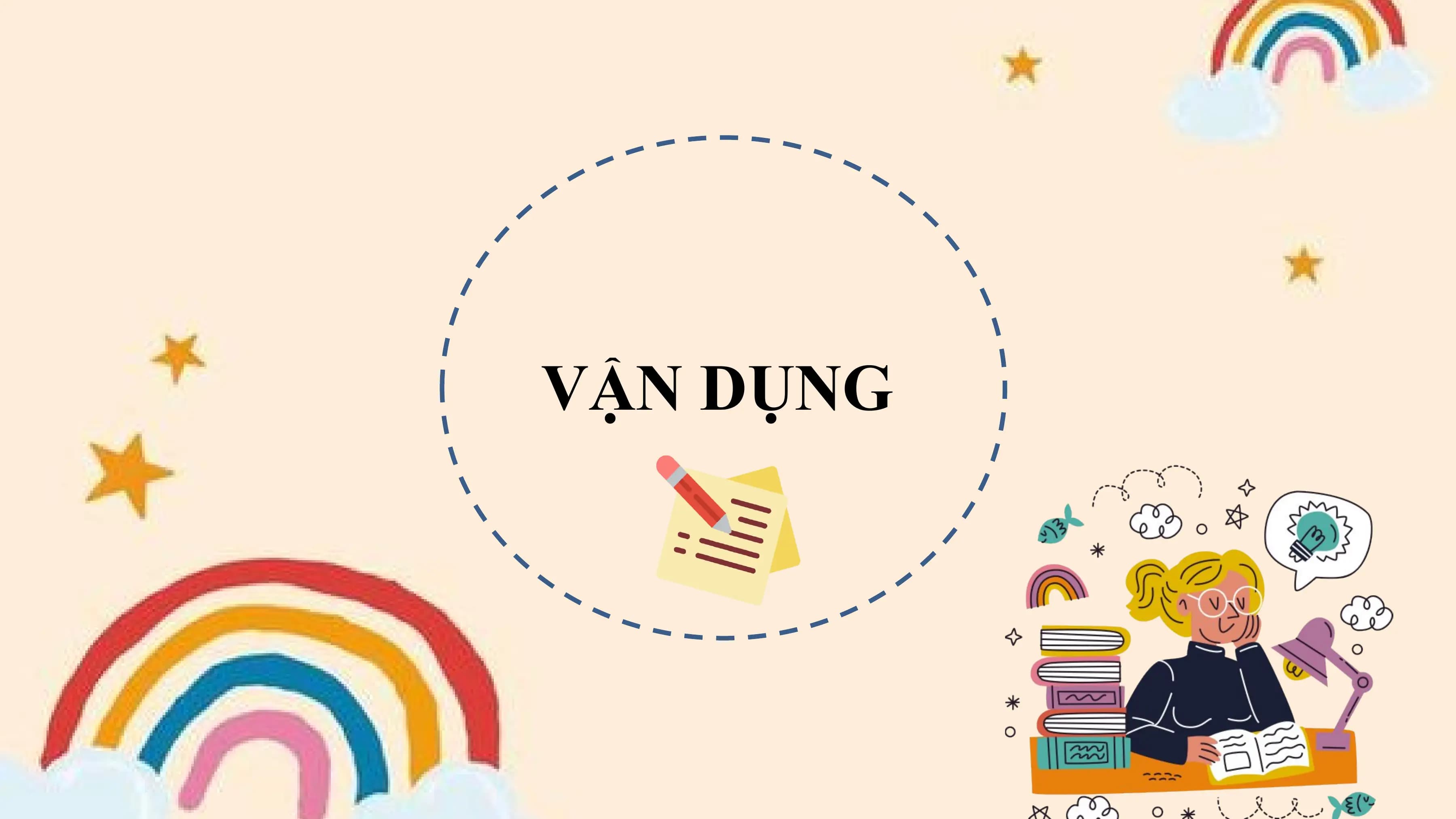 VẬN DỤNG