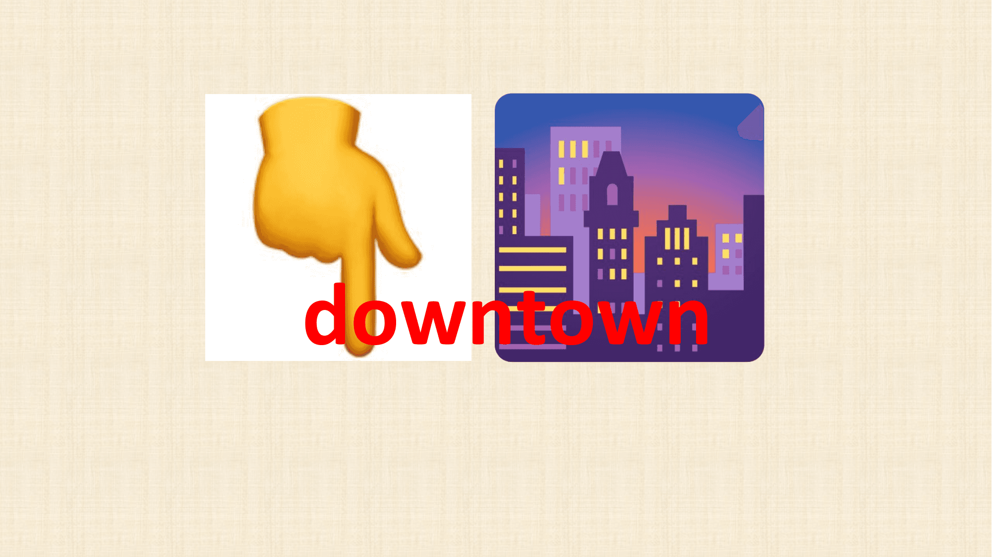 downtown