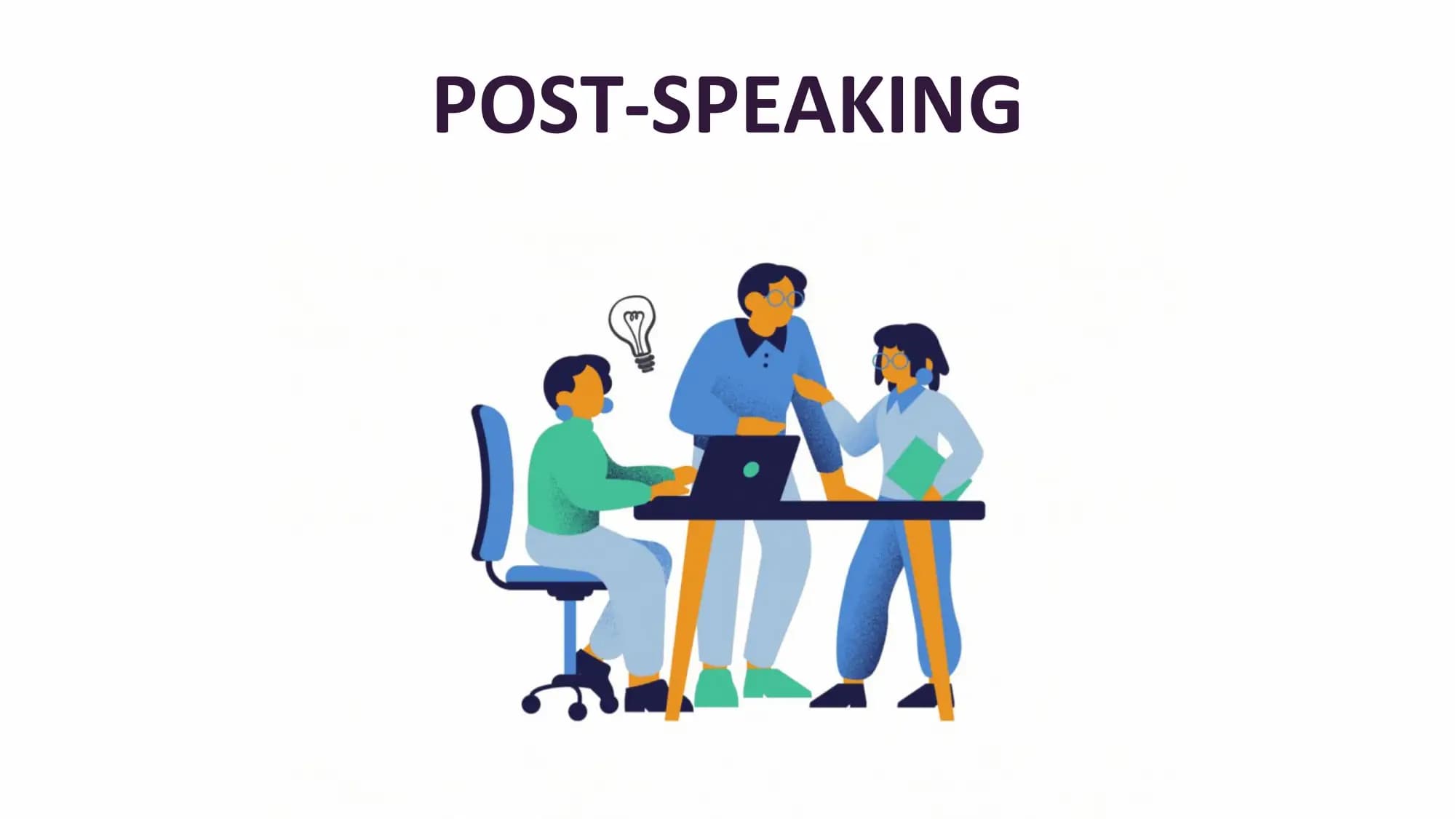 POST-SPEAKING