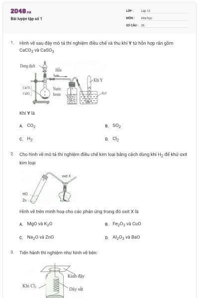 Bài luyện tập số 1