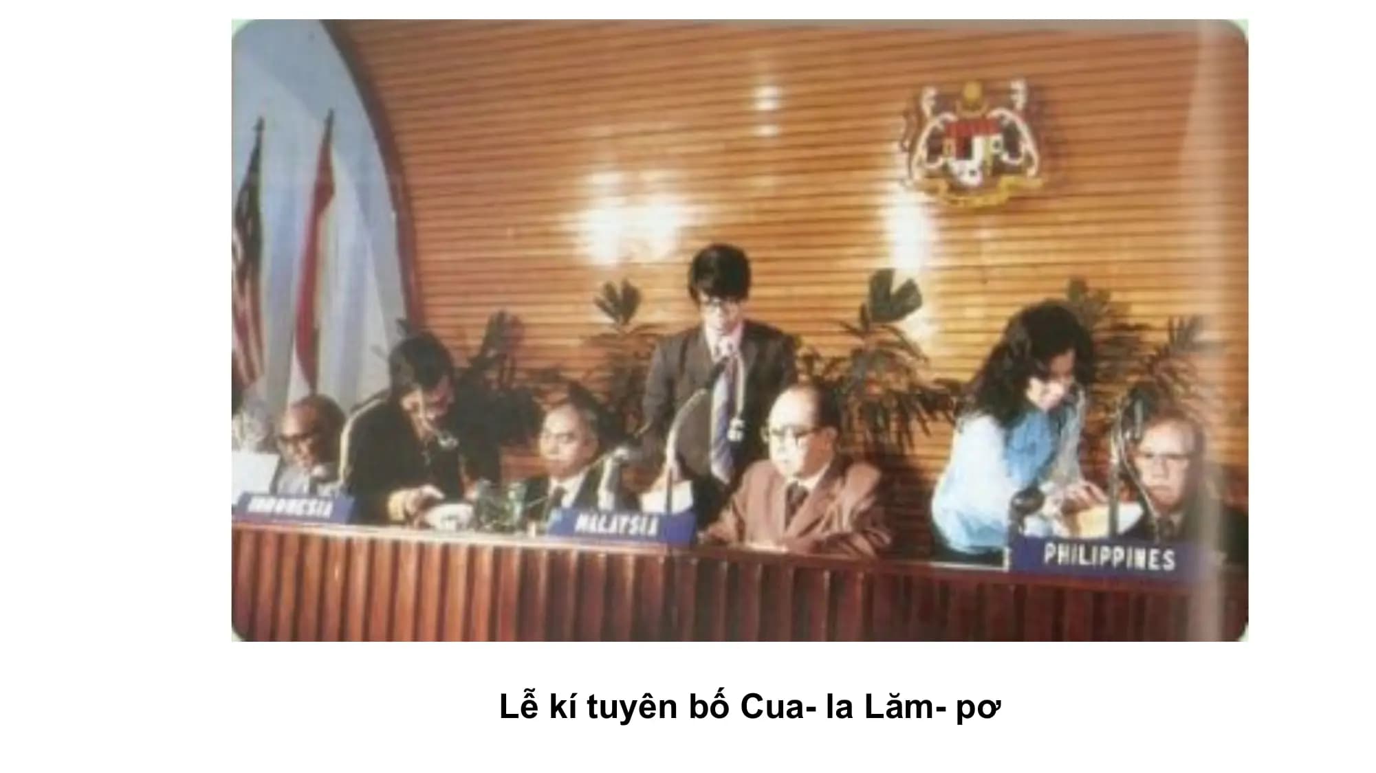 Lễ kí tuyên bố Cua- la Lăm- pơ