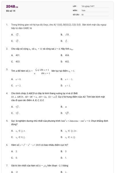 Đề số 14