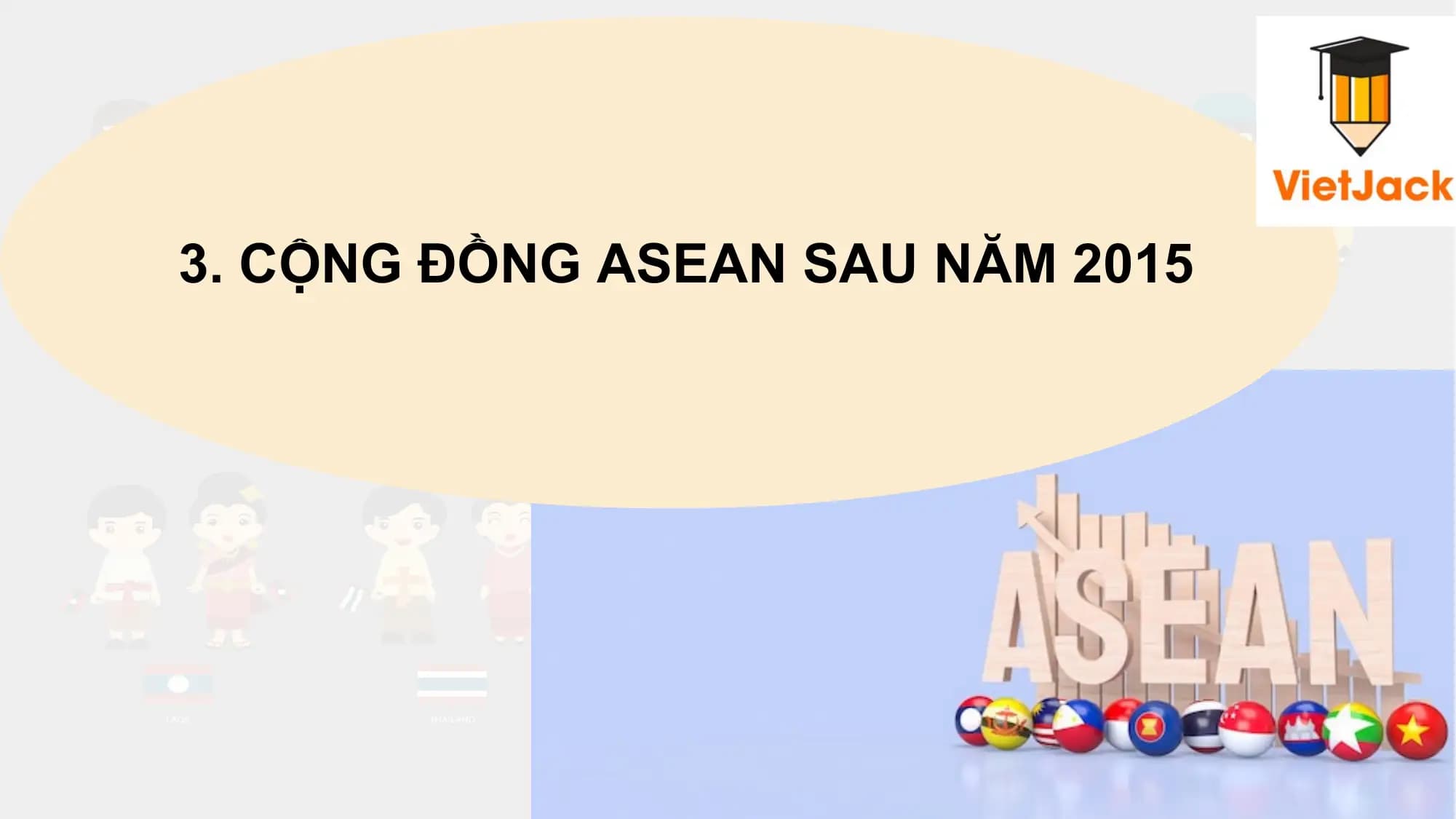 3. CỘNG ĐỒNG ASEAN SAU NĂM 2015