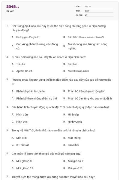 Đề số 1