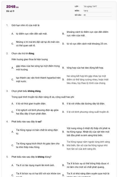 Đề số 9