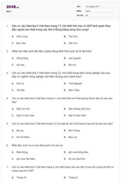 Đề 1