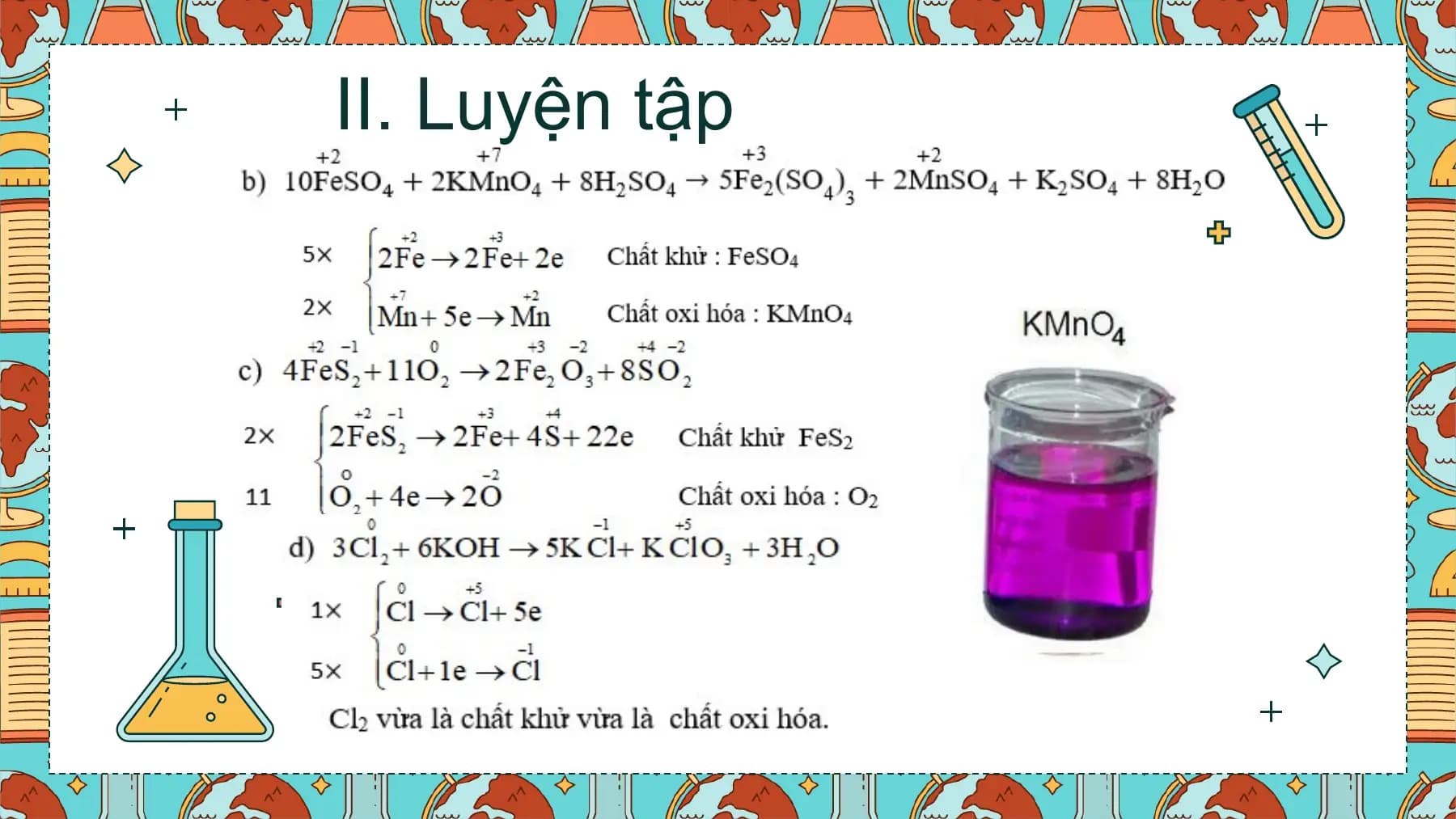 II. Luyện tập