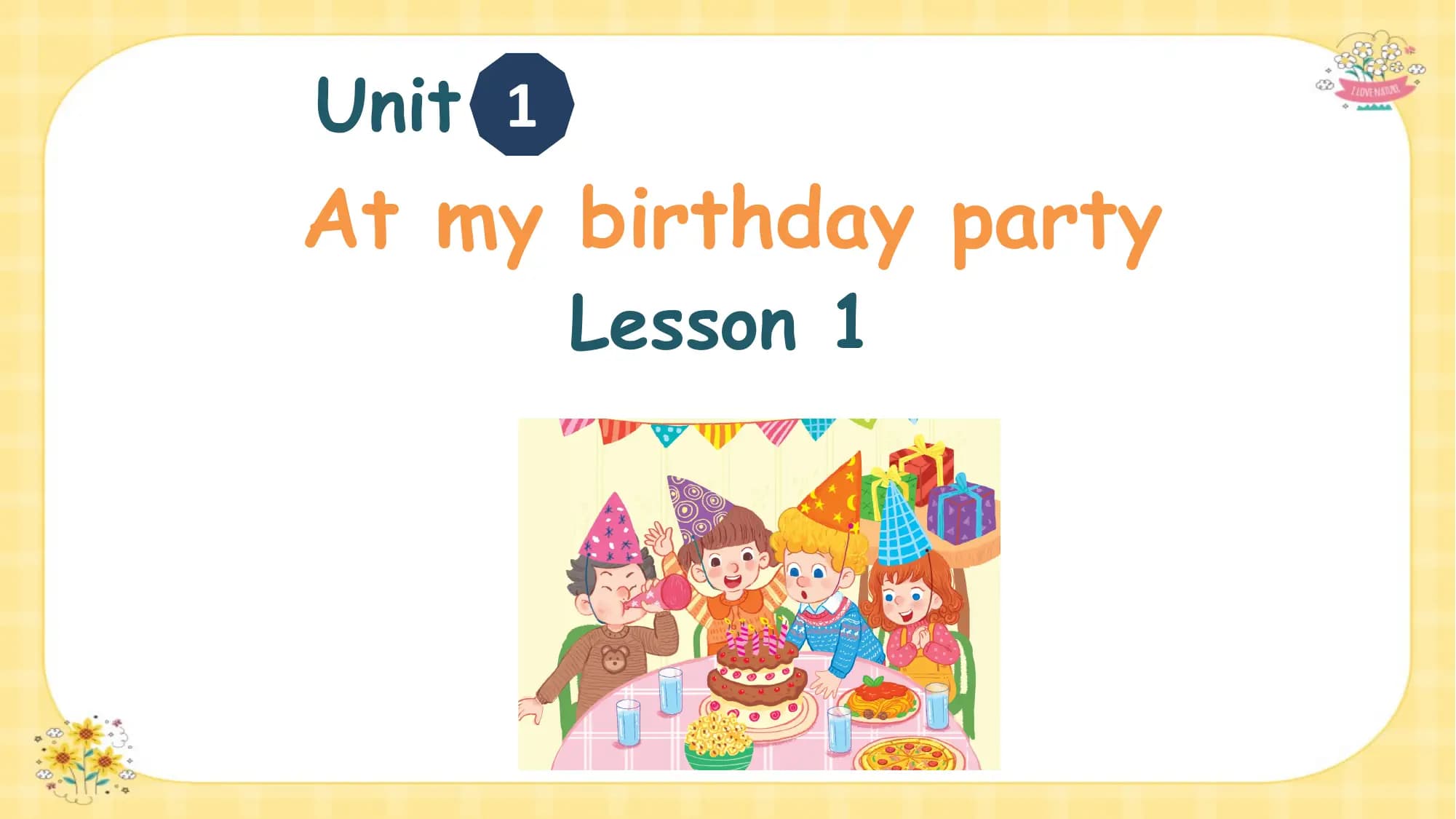 Bài giảng Tiếng Anh lớp 2 Unit 1 Lesson 1