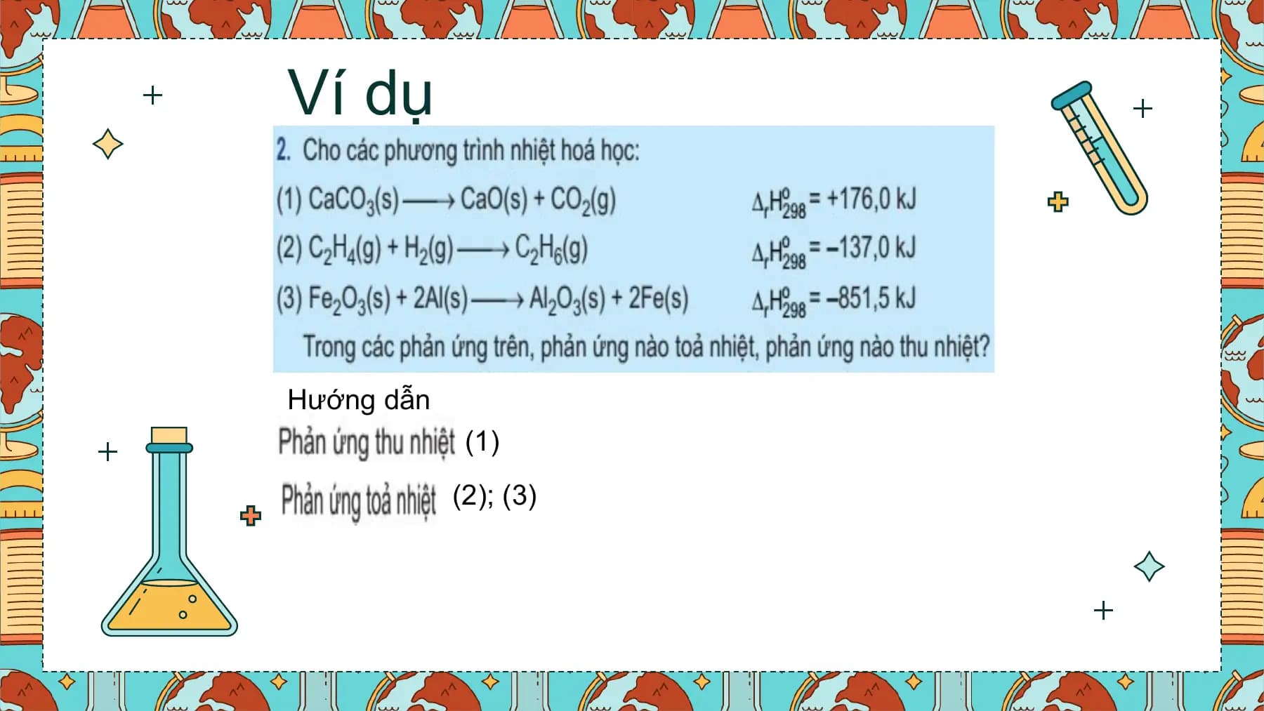 Ví dụ

Hướng dẫn
 (1)
 (2); (3)
