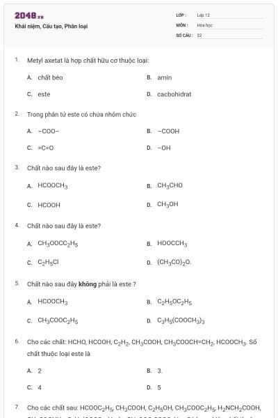 Khái niệm, Cấu tạo, Phân loại