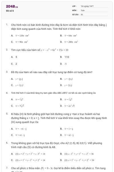 Đề số 6