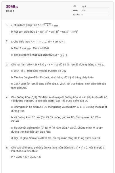 Đề số 4