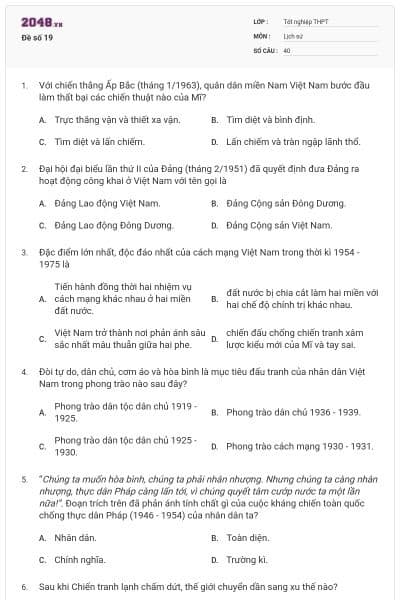 Đề số 19