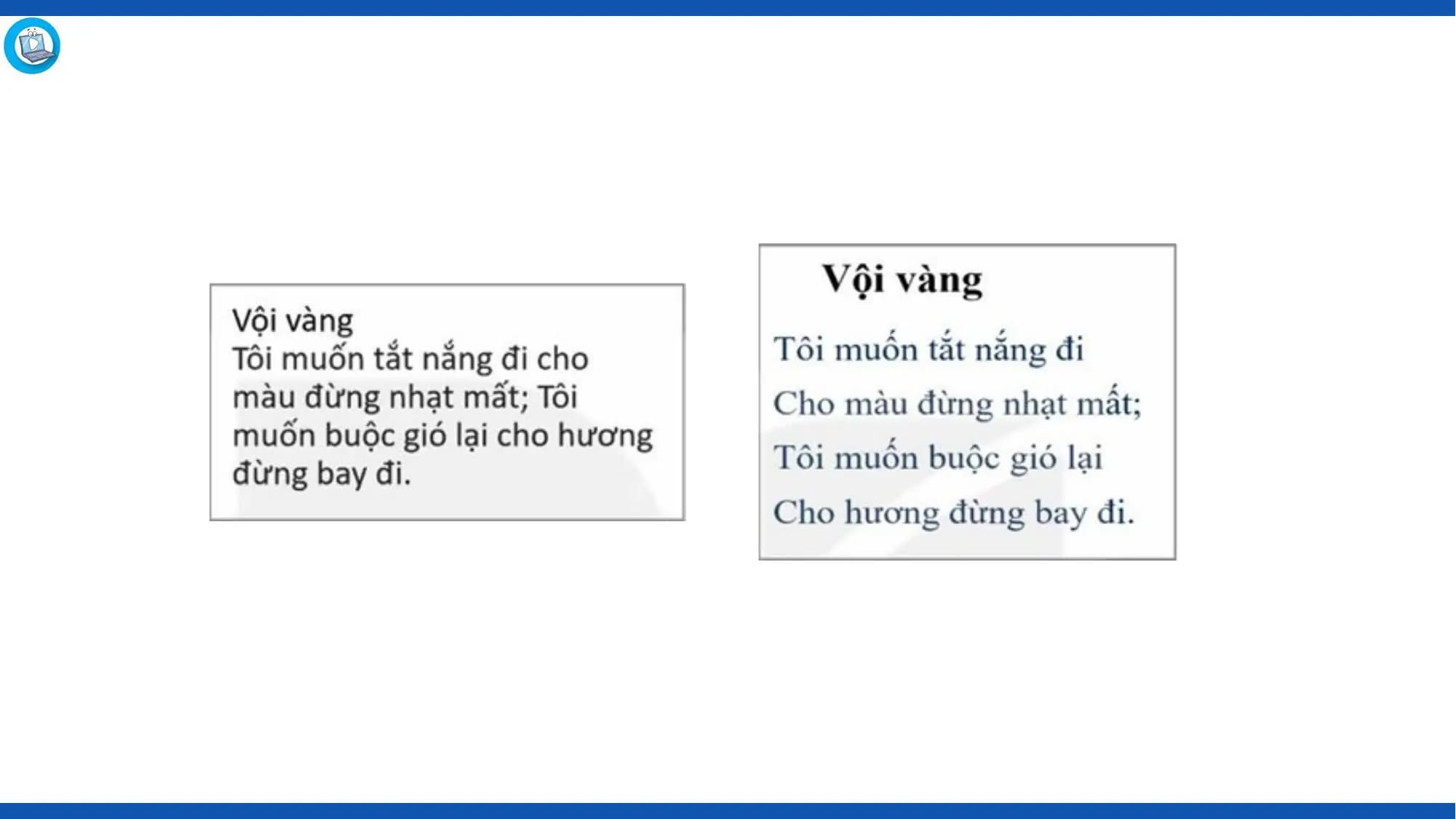 Nội dung nhập