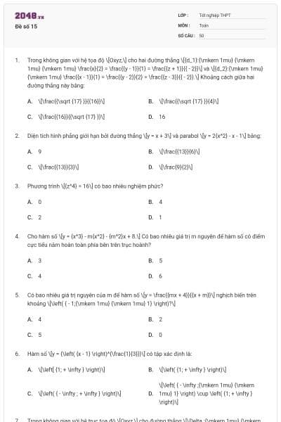 Đề số 15