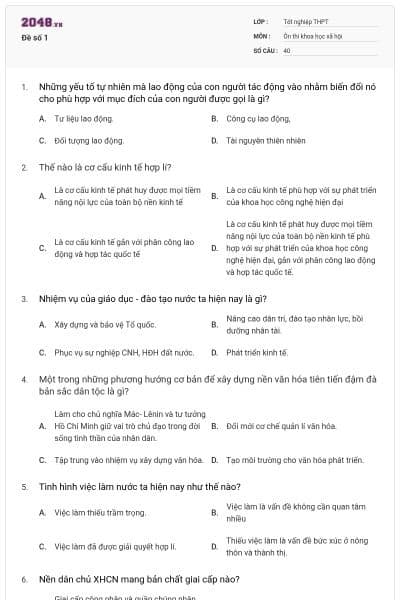 Đề số 1