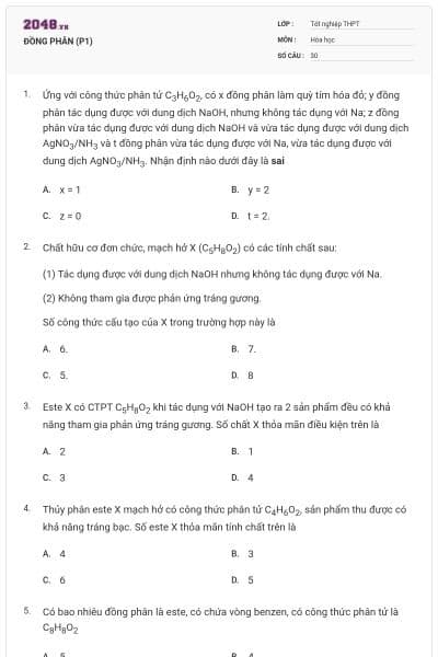 ĐỒNG PHÂN (P1)