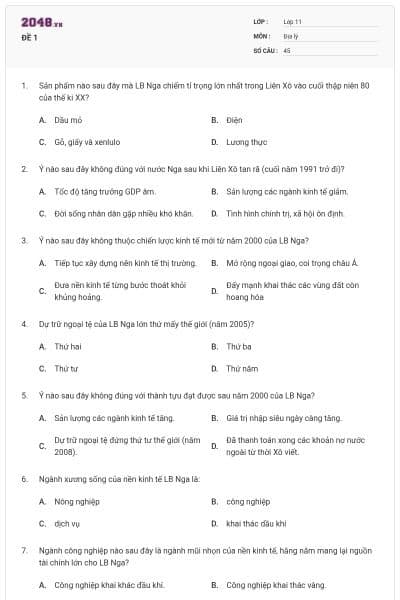 ĐỀ 1