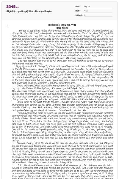 (Ngữ liệu ngoài sgk) Khắc dấu mạn thuyền