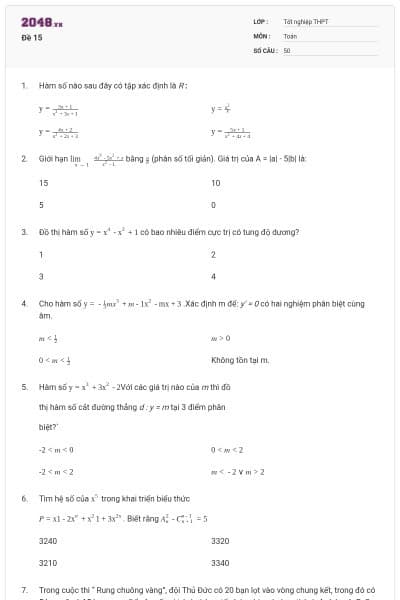 Đề 15