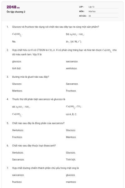 Ôn tập chương 2