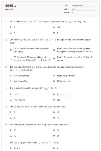Đề số 15