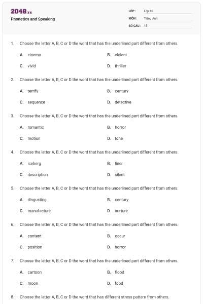 Phonetics and Speaking