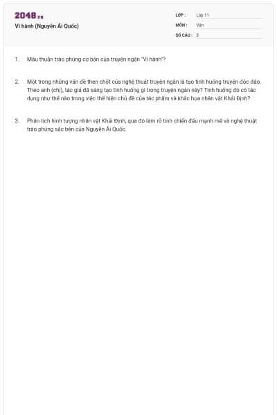 Vi hành (Nguyễn Ái Quốc)