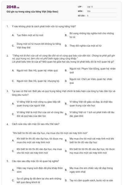 Giữ gìn sự trong sáng của tiếng Việt (tiếp theo)