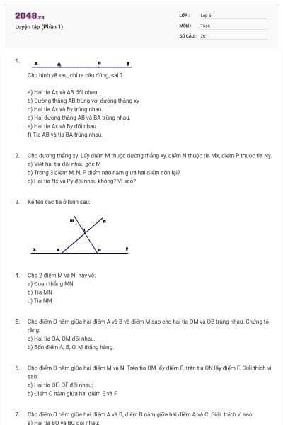 Luyện tập (Phần 1)