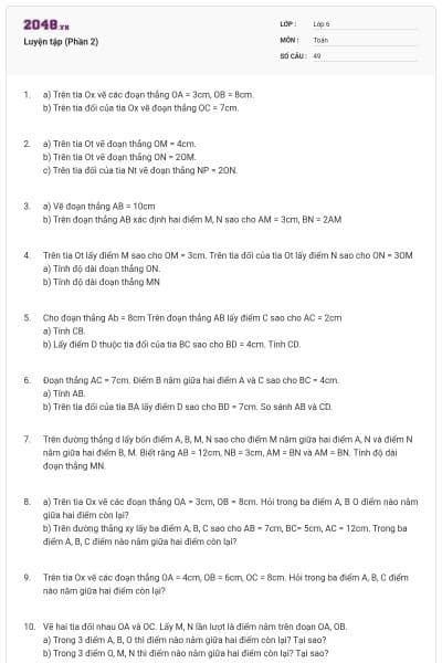 Luyện tập (Phần 2)