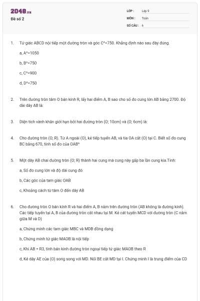 Đề số 2