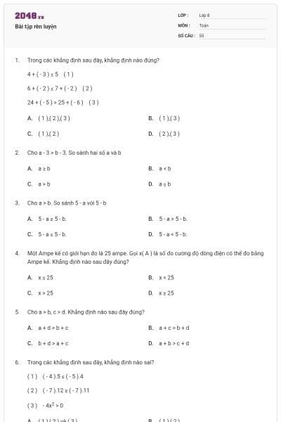 Bài tập rèn luyện