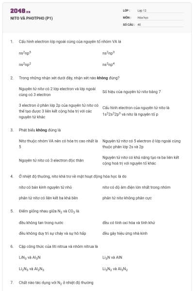 NITO VÀ PHOTPHO (P1)