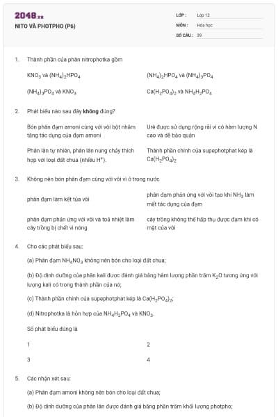 NITO VÀ PHOTPHO (P6)