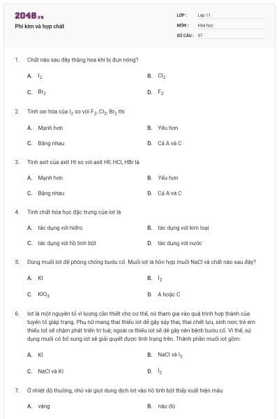 Phi kim và hợp chất