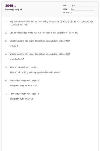 Luyện tập trang 48