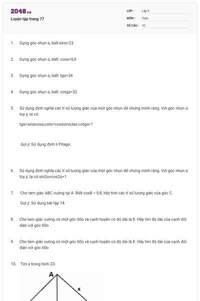 Luyện tập trang 77