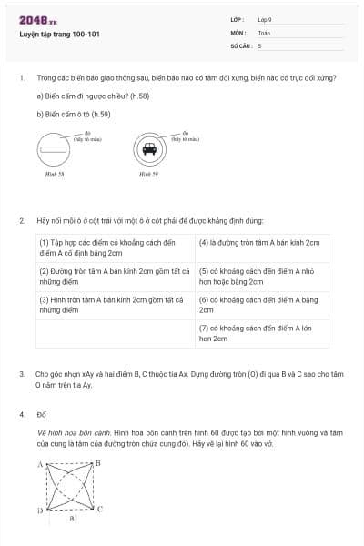 Luyện tập trang 100-101