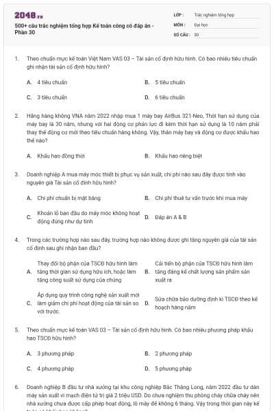 500+ câu trắc nghiệm tổng hợp Kế toán công có đáp án - Phần 30