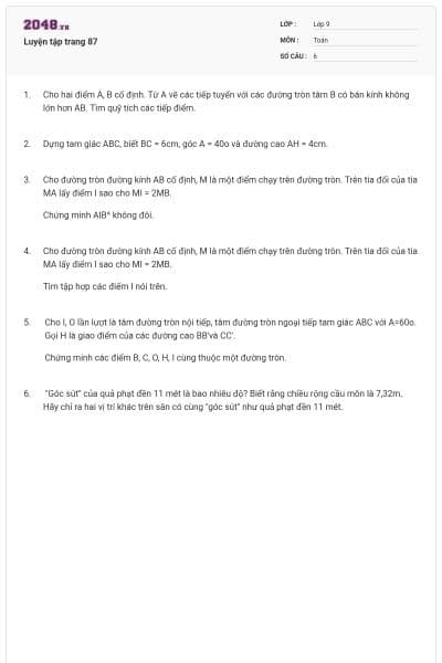 Luyện tập trang 87