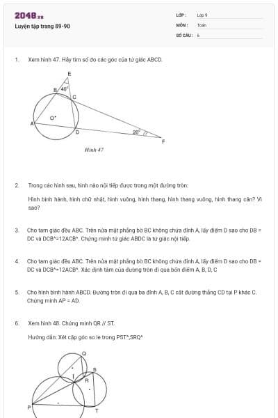 Luyện tập trang 89-90