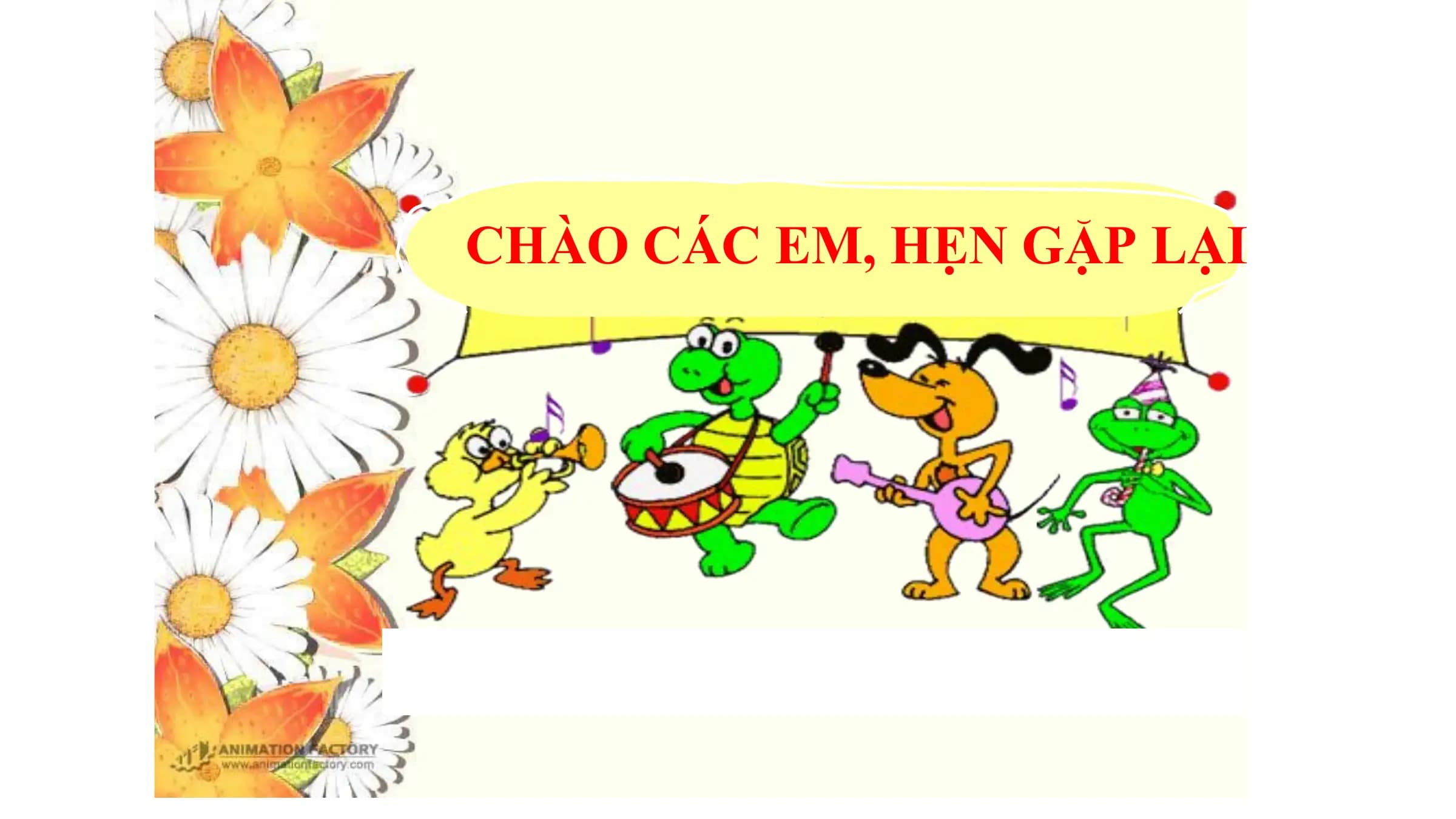 CHÀO CÁC EM, HẸN GẶP LẠI